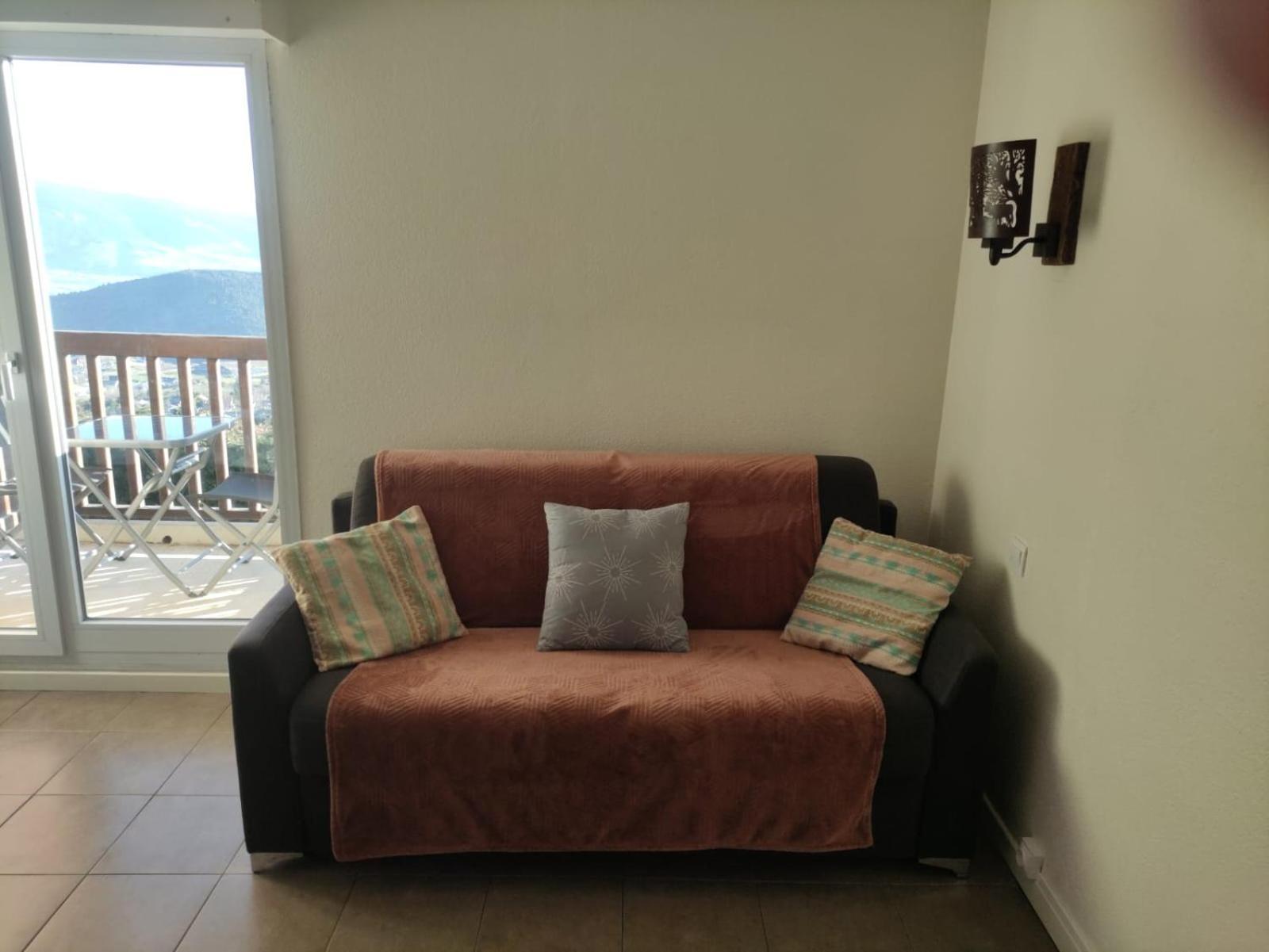 Studio Avec Vue Panoramique Sur La Montagne Font-Romeu-Odeillo-Via ภายนอก รูปภาพ